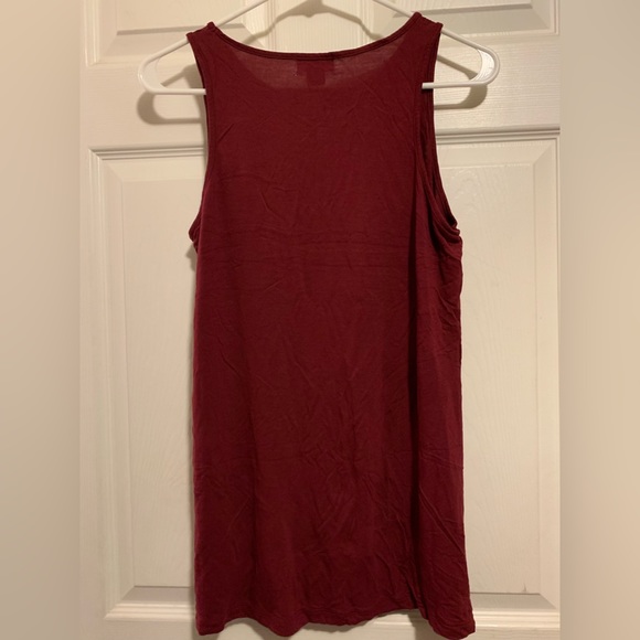 Old Navy Burgundy Blouse - Picture 3 of 3